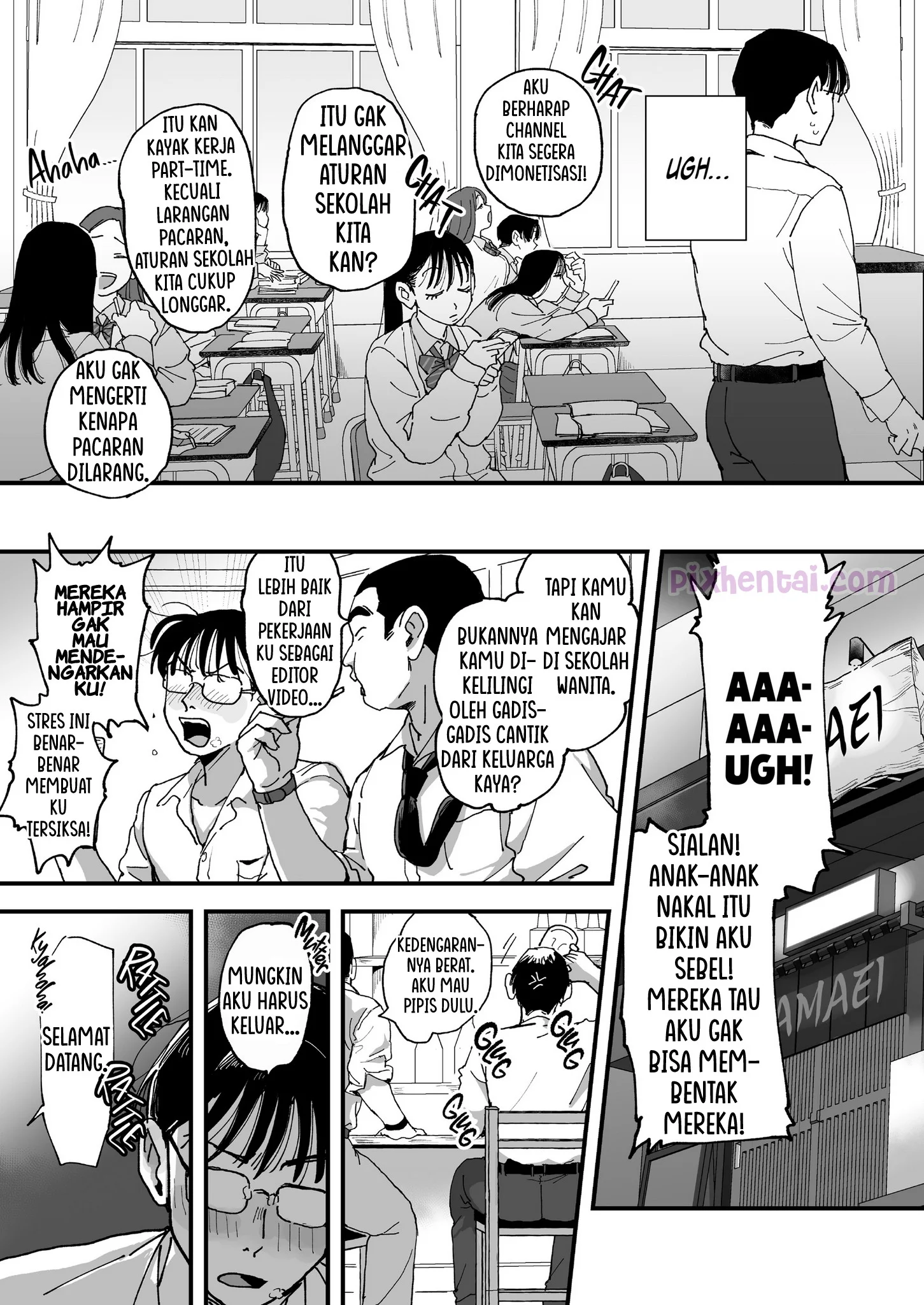 Komik hentai xxx manga sex bokep Satou to Suzuki 8